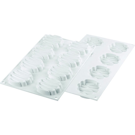 MOULE SILIKOMART PROFESSIONNEL 8 EMPREINTES ''HONORE''